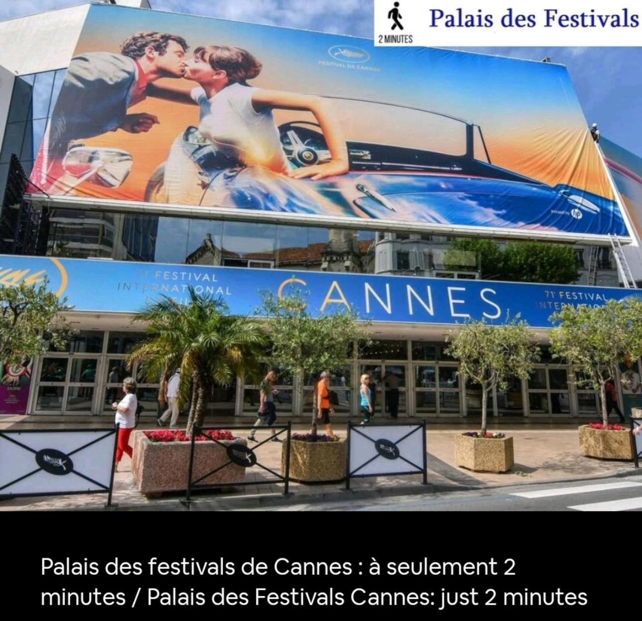 Le Grand Palais Studio A 3 Min De La Croisette カンヌ エクステリア 写真